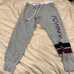 Tommy Hilfiger gray sweat pants. Size small